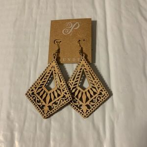 New! Wooden Earrings